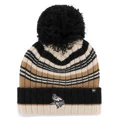NFL Minnesota Vikings '47 Women's Barista Cuffed Knit Hat with Pom