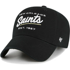 NFL New Orleans Saints '47 Women's Sidney Clean Up Adjustable Hat
