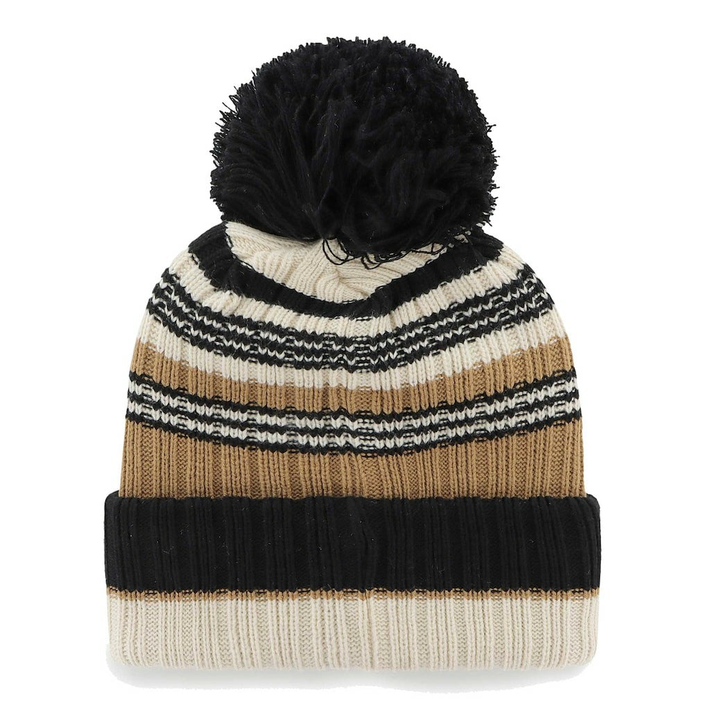 NFL New Orleans Saints '47 Women's Barista Cuffed Knit Hat with Pom