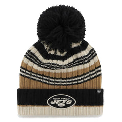NFL New York Jets '47 Women's Barista Cuffed Knit Hat with Pom