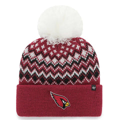 NFL Arizona Cardinals '47 Women's Elsa Cuffed Knit Hat with Pom