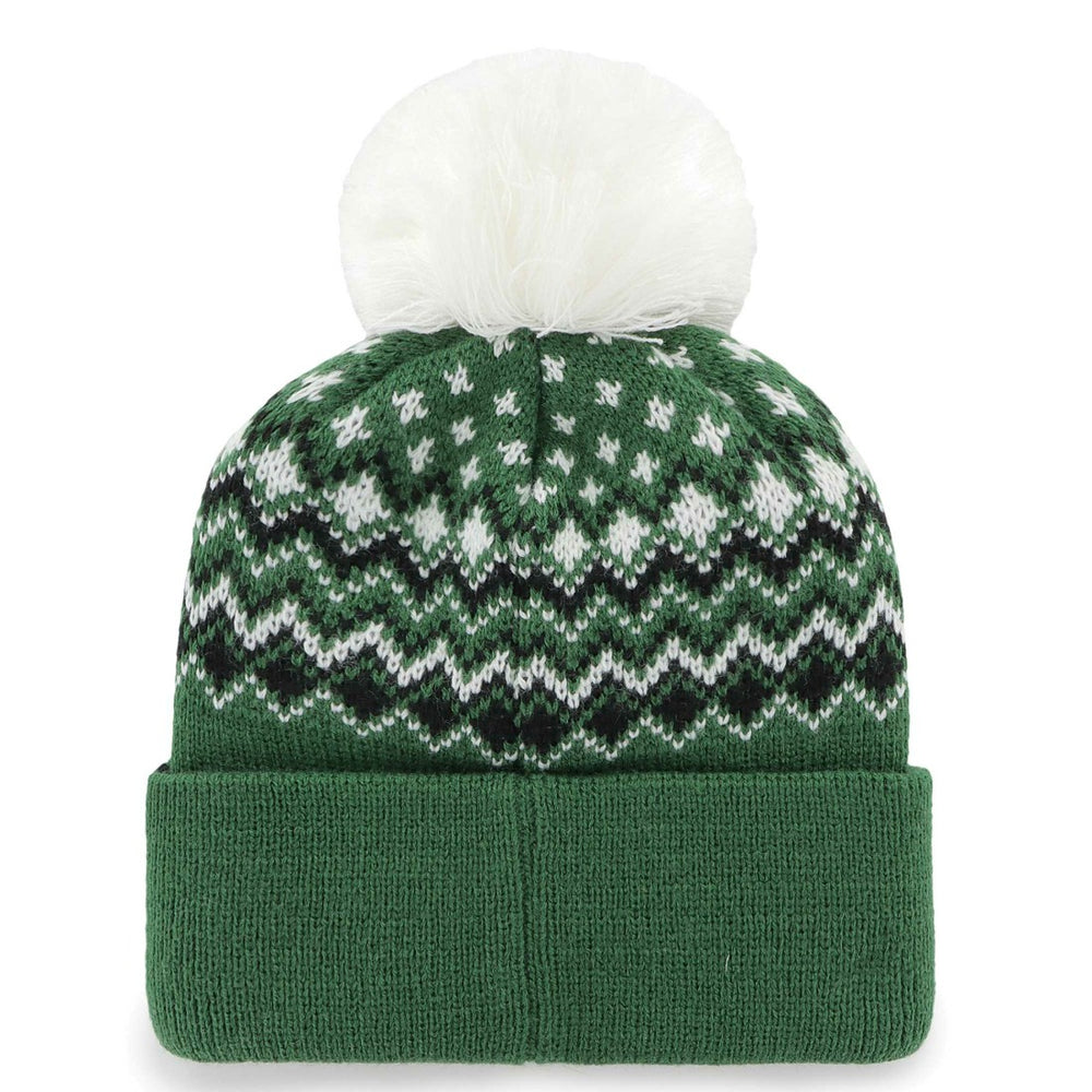 NFL New York Jets '47 Women's Elsa Cuffed Knit Hat with Pom