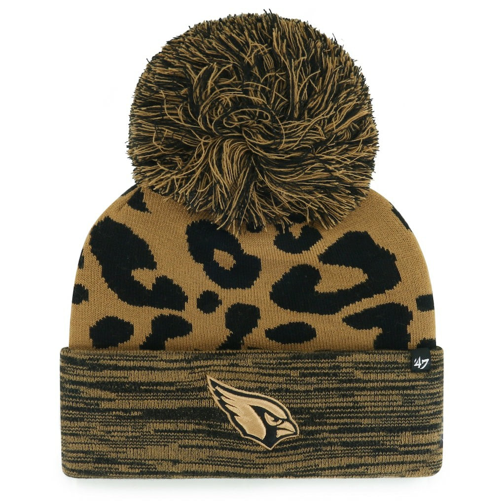 NFL Arizona Cardinals '47 Women's Rosette Cuffed Knit Hat with Pom
