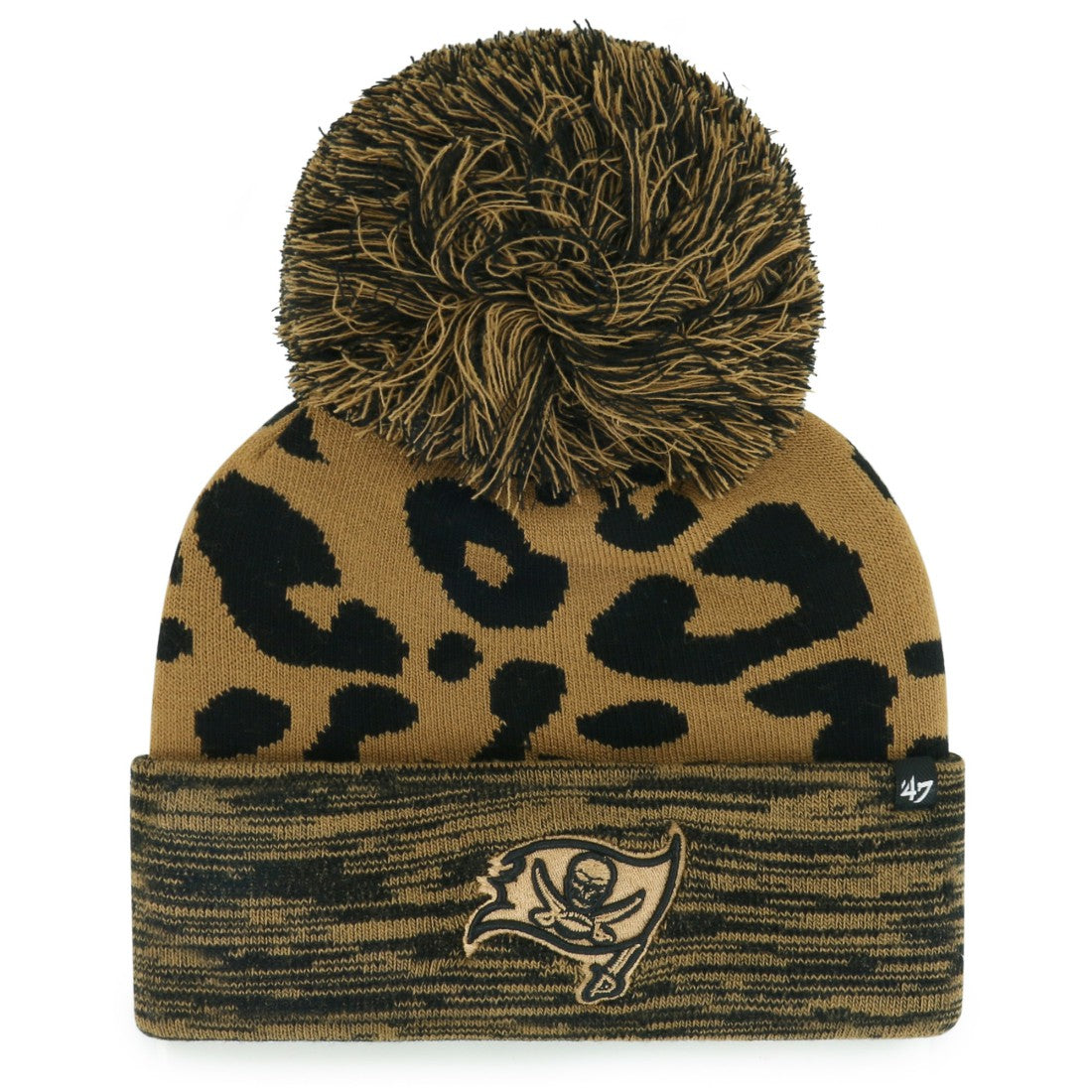 NFL Tampa Bay Buccaneers '47 Women's Rosette Cuffed Knit Hat with Pom
