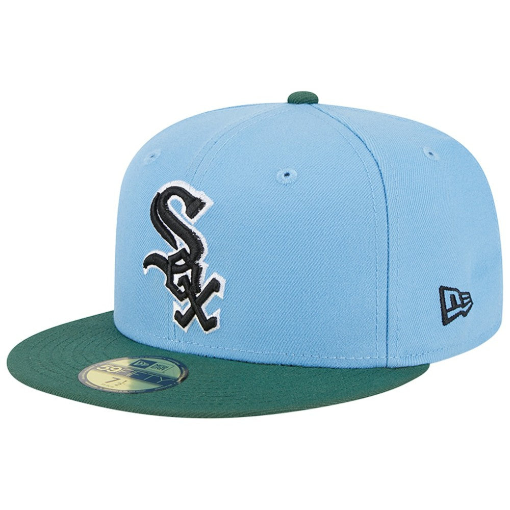 Chicago White Sox 2005 World Series 59FIFTY Fitted Hat - Sky Blue/Cilantro | New Era