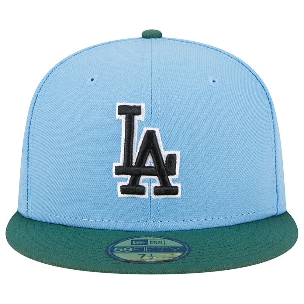 Los Angeles Dodgers 1988 World Series 59FIFTY Fitted Hat - Sky Blue/Cilantro | New Era