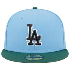 Los Angeles Dodgers 1988 World Series 59FIFTY Fitted Hat - Sky Blue/Cilantro | New Era
