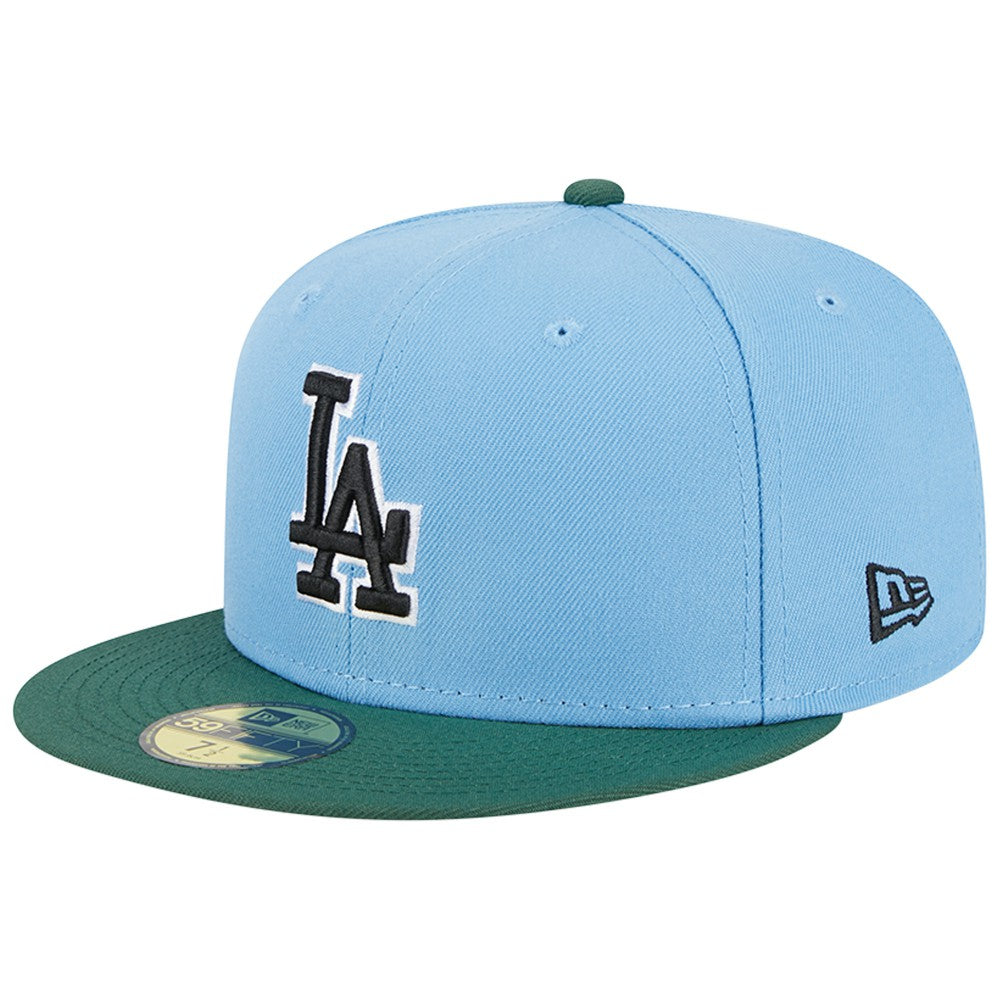 Los Angeles Dodgers 1988 World Series 59FIFTY Fitted Hat - Sky Blue/Cilantro | New Era