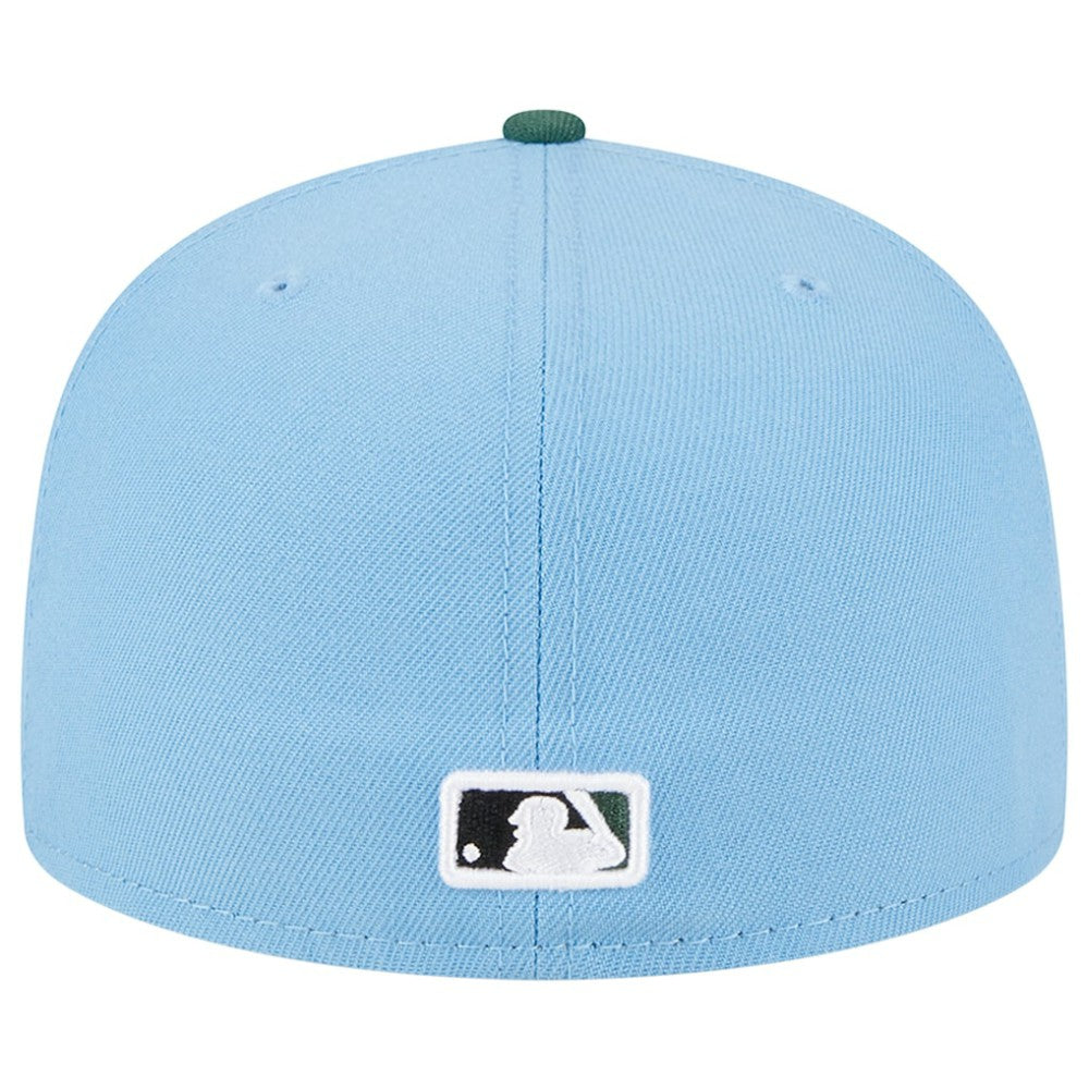 San Francisco Giants 2002 World Series 59FIFTY Fitted Hat - Sky Blue/Cilantro | New Era