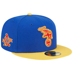Athletics Empire 59FIFTY Fitted Hat - Royal/Yellow | New Era