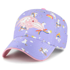 NFL Baltimore Ravens '47 Girls Preschool Unicorn Clean Up Adjustable Hat