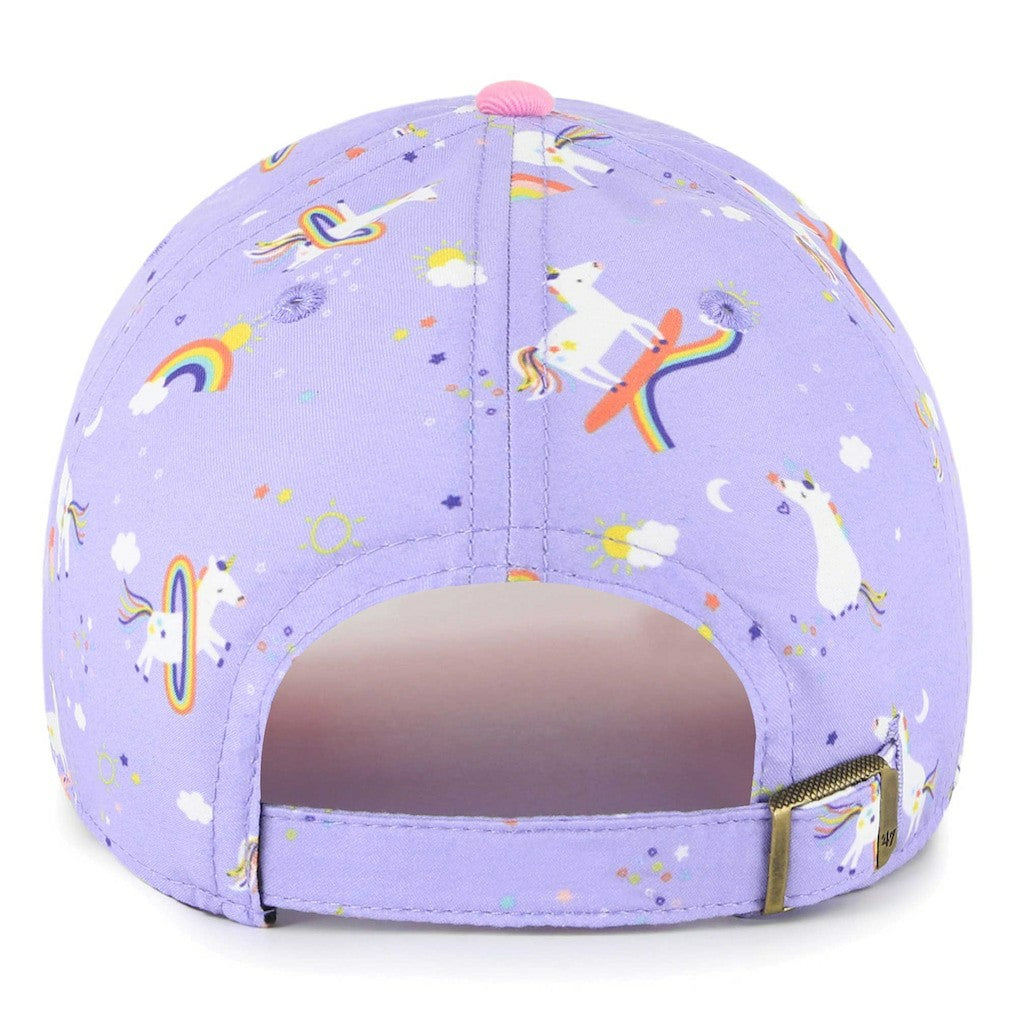 NFL Baltimore Ravens '47 Girls Preschool Unicorn Clean Up Adjustable Hat