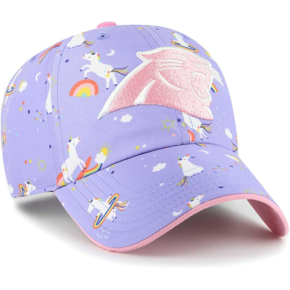 NFL Carolina Panthers '47 Girls Preschool Unicorn Clean Up Adjustable Hat
