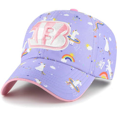 NFL Cincinnati Bengals '47 Girls Preschool Unicorn Clean Up Adjustable Hat