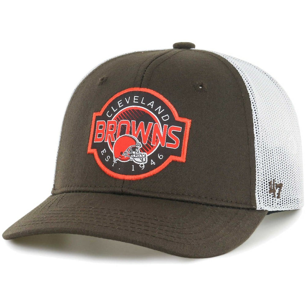 NFL Cleveland Browns '47 Youth Scramble Adjustable Trucker Hat