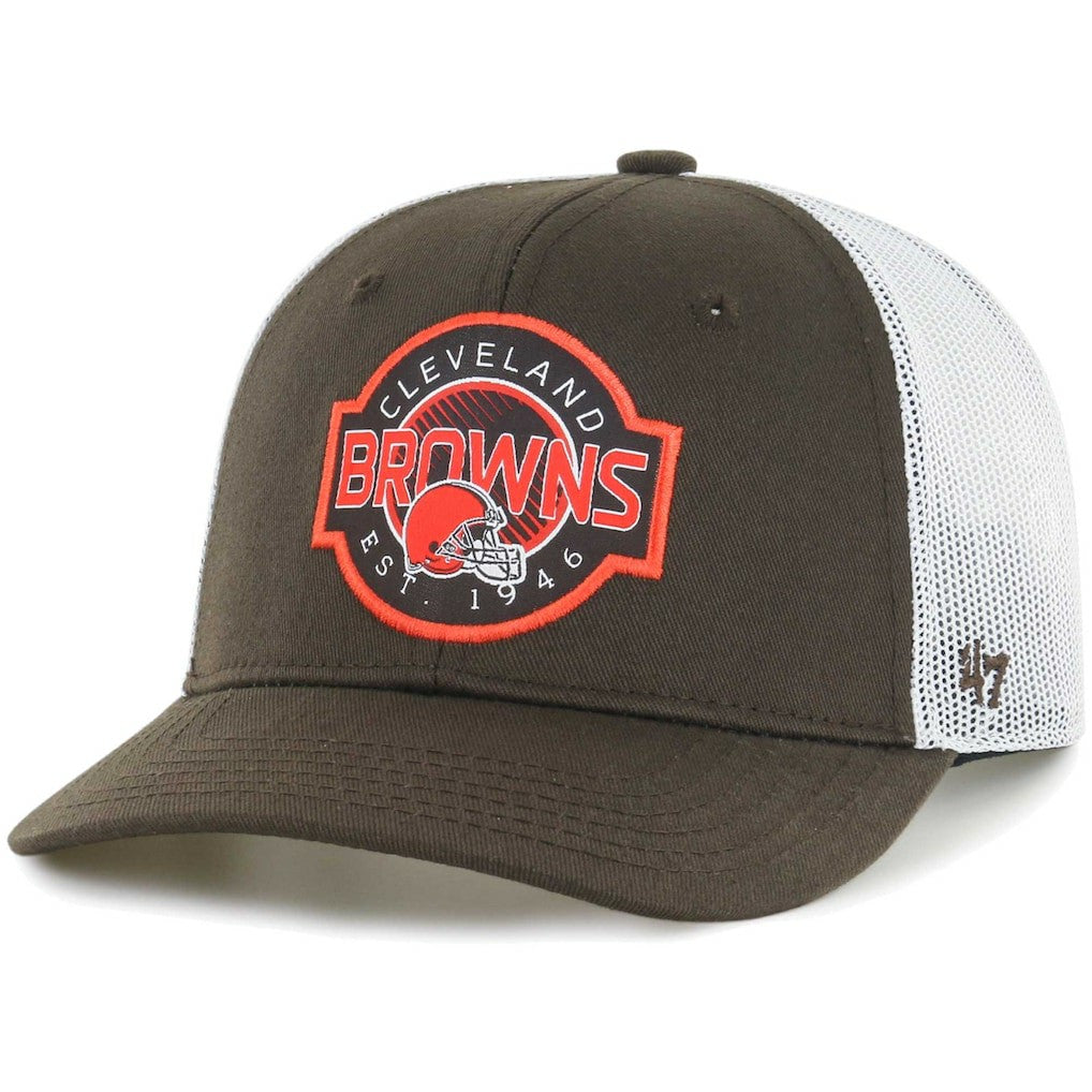 NFL Cleveland Browns '47 Youth Scramble Adjustable Trucker Hat