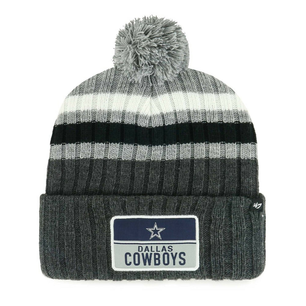 NFL Dallas Cowboys '47 Stack Cuffed Knit Hat with Pom