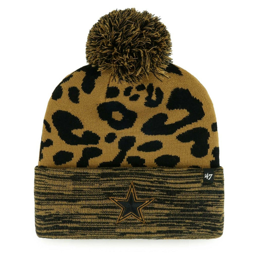 NFL Dallas Cowboys '47 Women's Rosette Cuffed Knit Hat with Pom