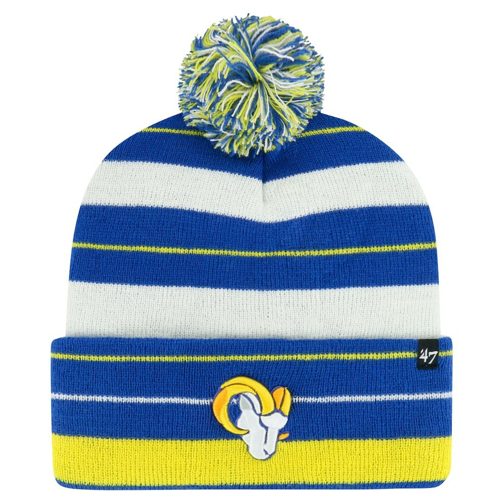 NFL Los Angeles Rams '47 Powerline Cuffed Knit Hat with Pom