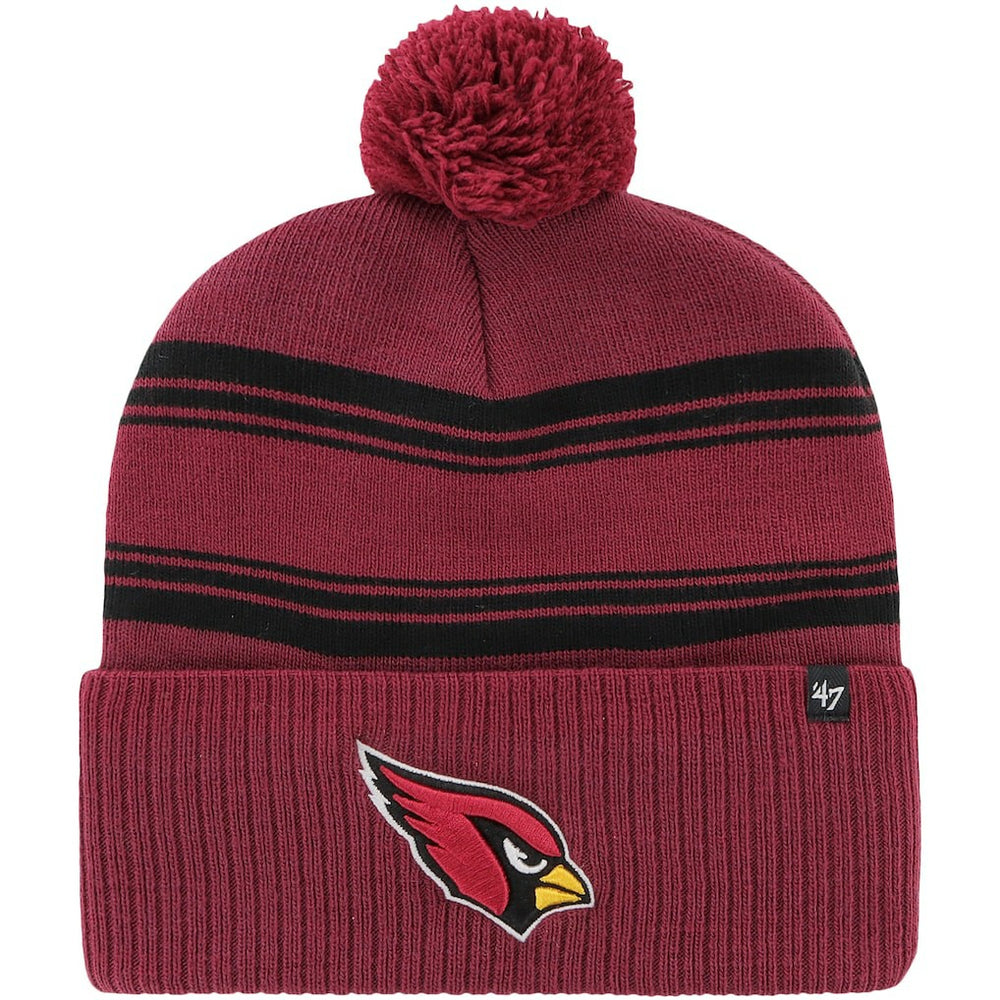 NFL Arizona Cardinals '47 Fadeout Cuffed Knit Hat with Pom