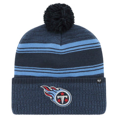 NFL Tennessee Titans '47 Fadeout Cuffed Knit Hat with Pom