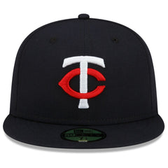 Minnesota Twins 2023 Authentic Collection Home 59FIFTY Fitted Hat  - Navy | New Era