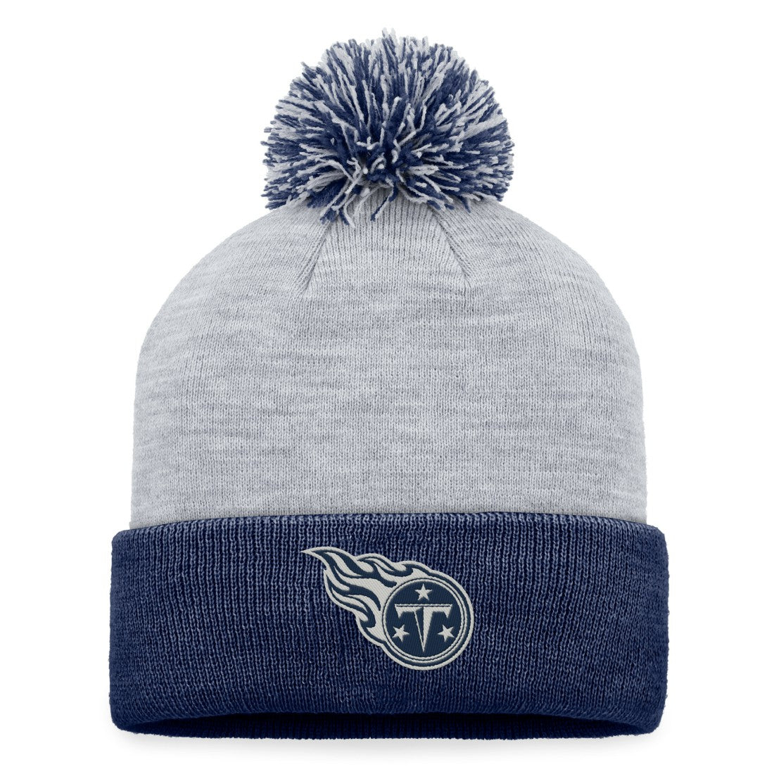 NFL Tennessee Titans Women's Cuffed Knit Hat with Pom