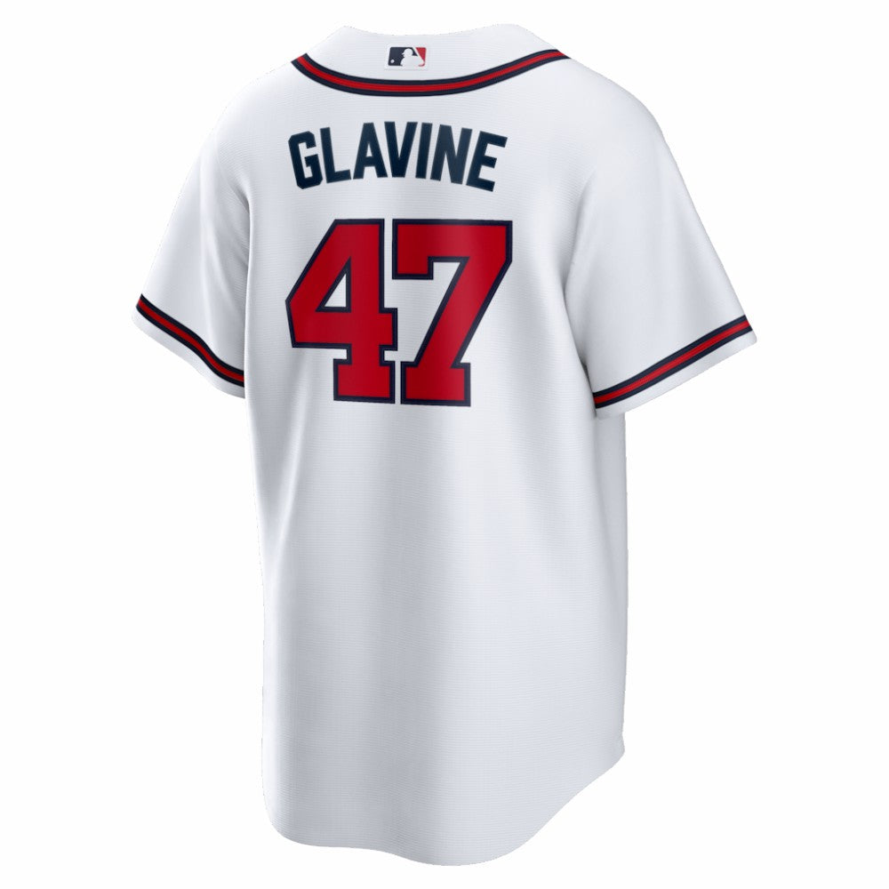 Tom Glavine Atlanta Braves Home Retired Player Replica Jersey - White | Nike