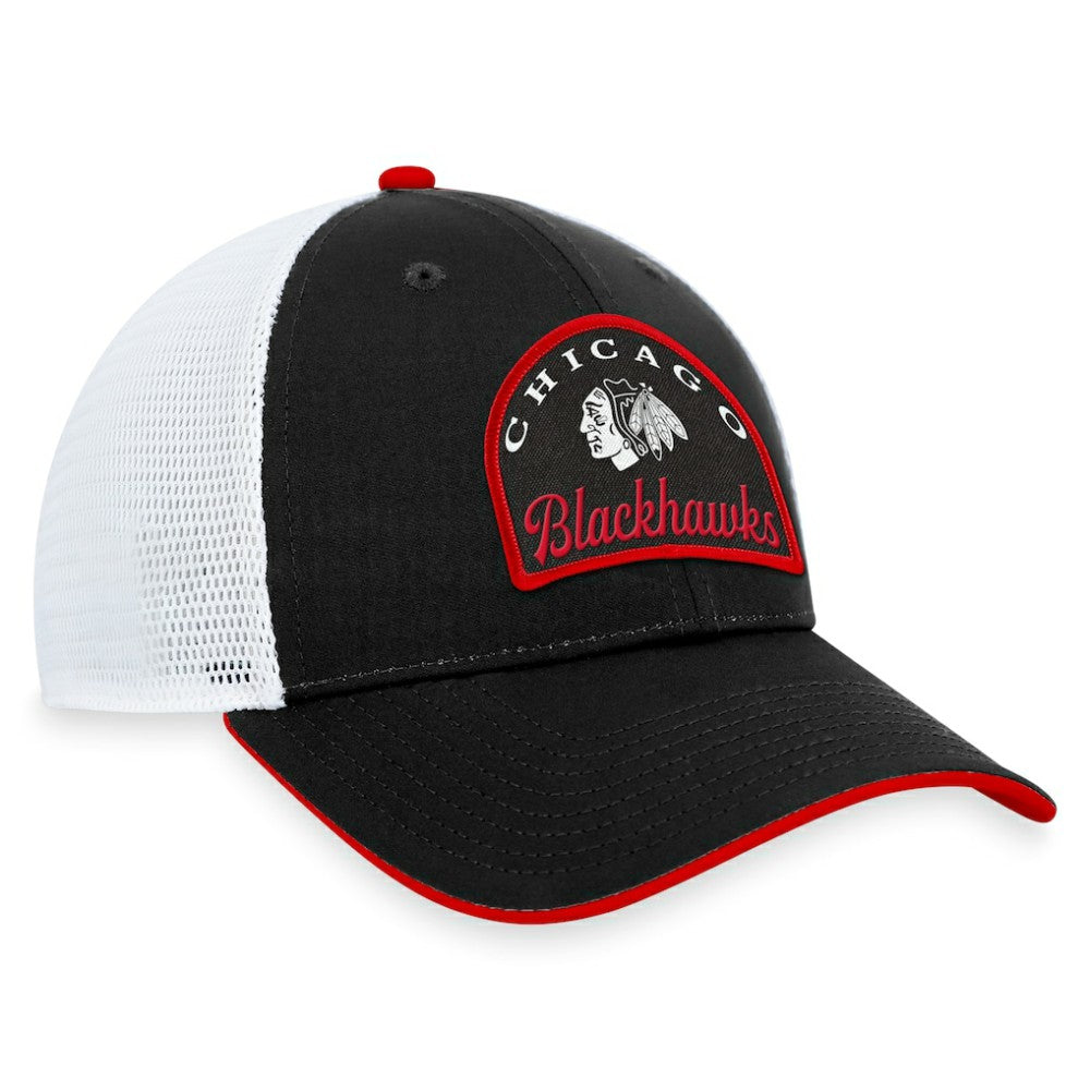 Chicago Blackhawks Fanatics Fundamental Adjustable Hat