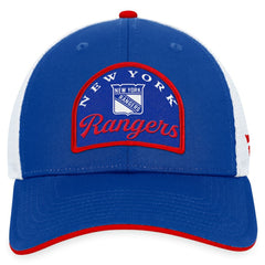 New York Rangers Fanatics Fundamental Adjustable Hat