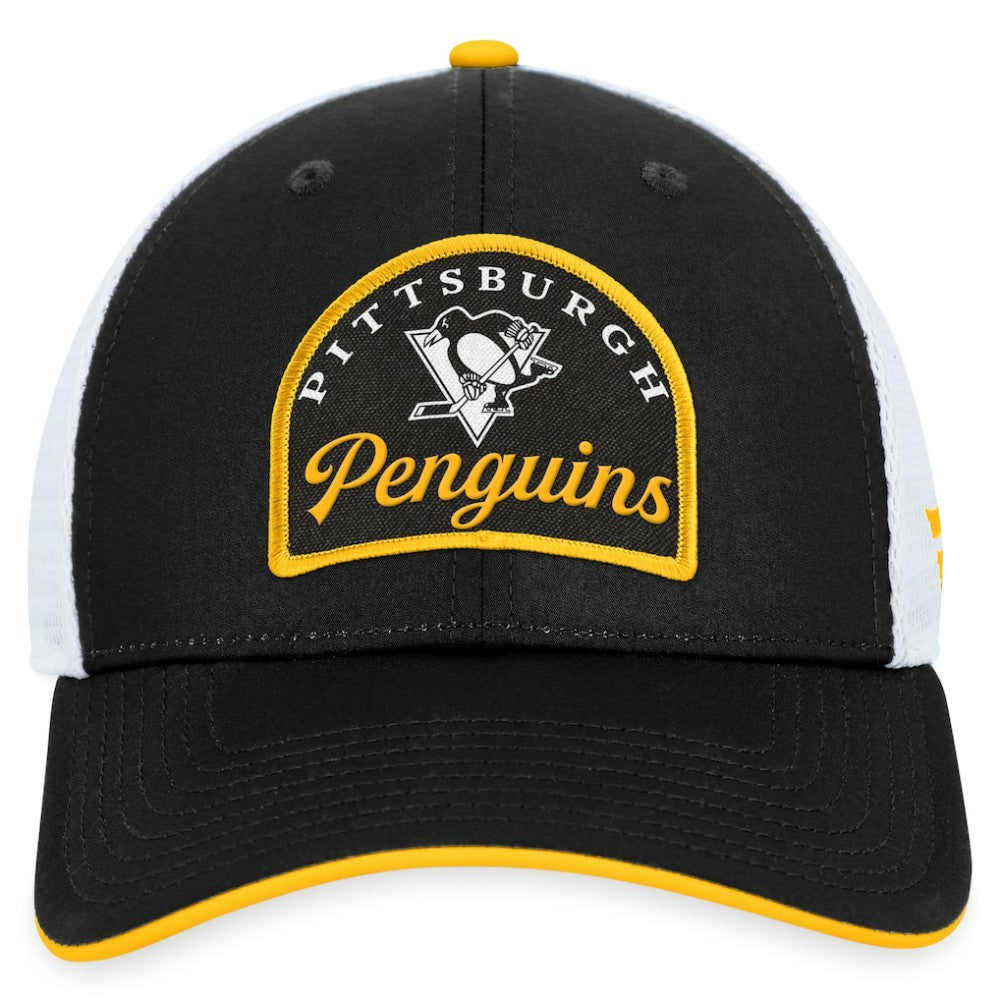 Pittsburgh Penguins Fanatics Fundamental Adjustable Hat