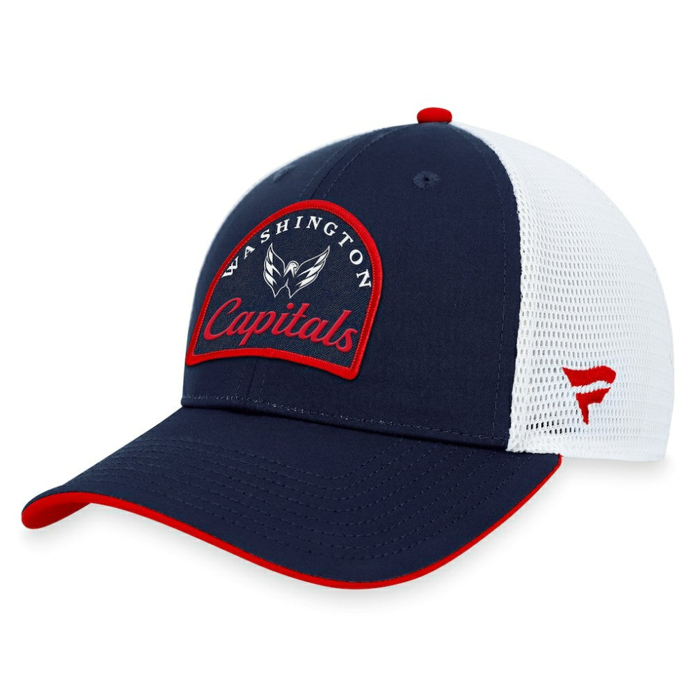 Washington Capitals Fanatics Fundamental Adjustable Hat