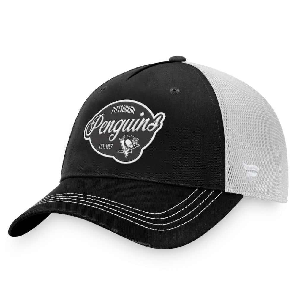 Pittsburgh Penguins Fanatics Women's Fundamental Trucker Adjustable Hat