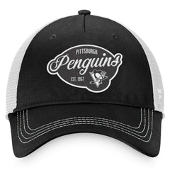 Pittsburgh Penguins Fanatics Women's Fundamental Trucker Adjustable Hat