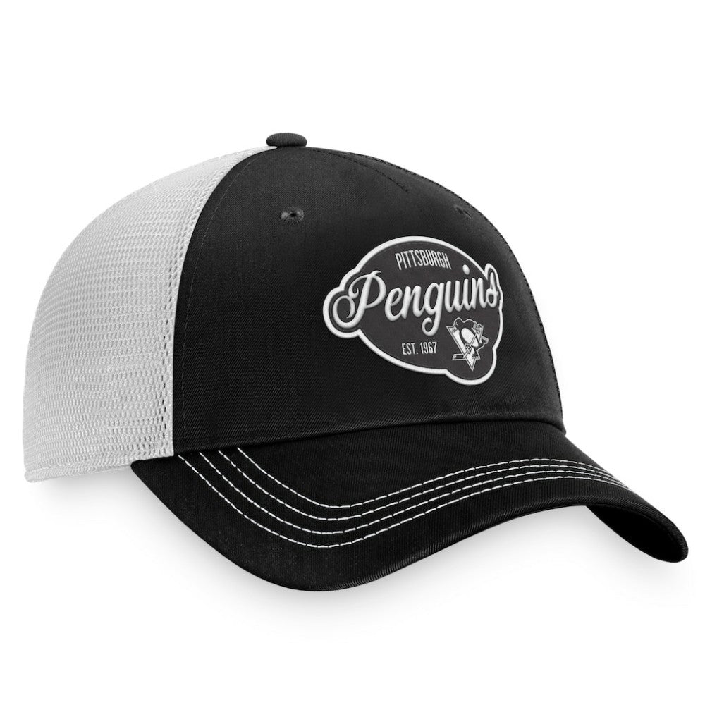 Pittsburgh Penguins Fanatics Women's Fundamental Trucker Adjustable Hat