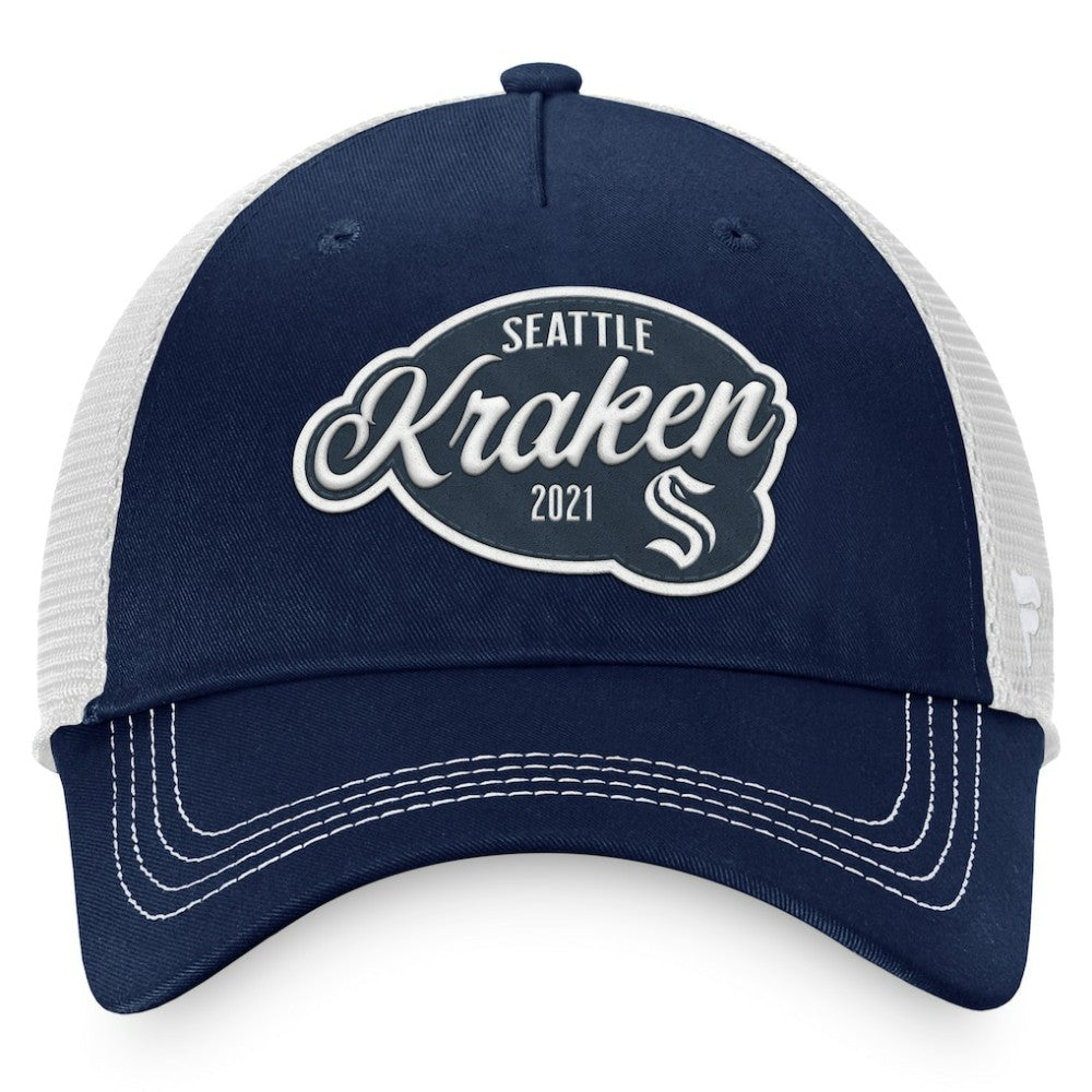 Seattle Kraken Fanatics Women's Fundamental Trucker Adjustable Hat