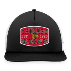 Chicago Blackhawks Fanatics Foam Front Patch Trucker Snapback Hat