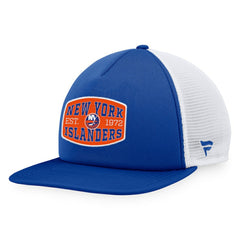 New York Islanders Fanatics Foam Front Patch Trucker Snapback Hat