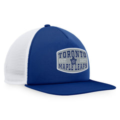 Toronto Maple Leafs Fanatics Foam Front Patch Trucker Snapback Hat