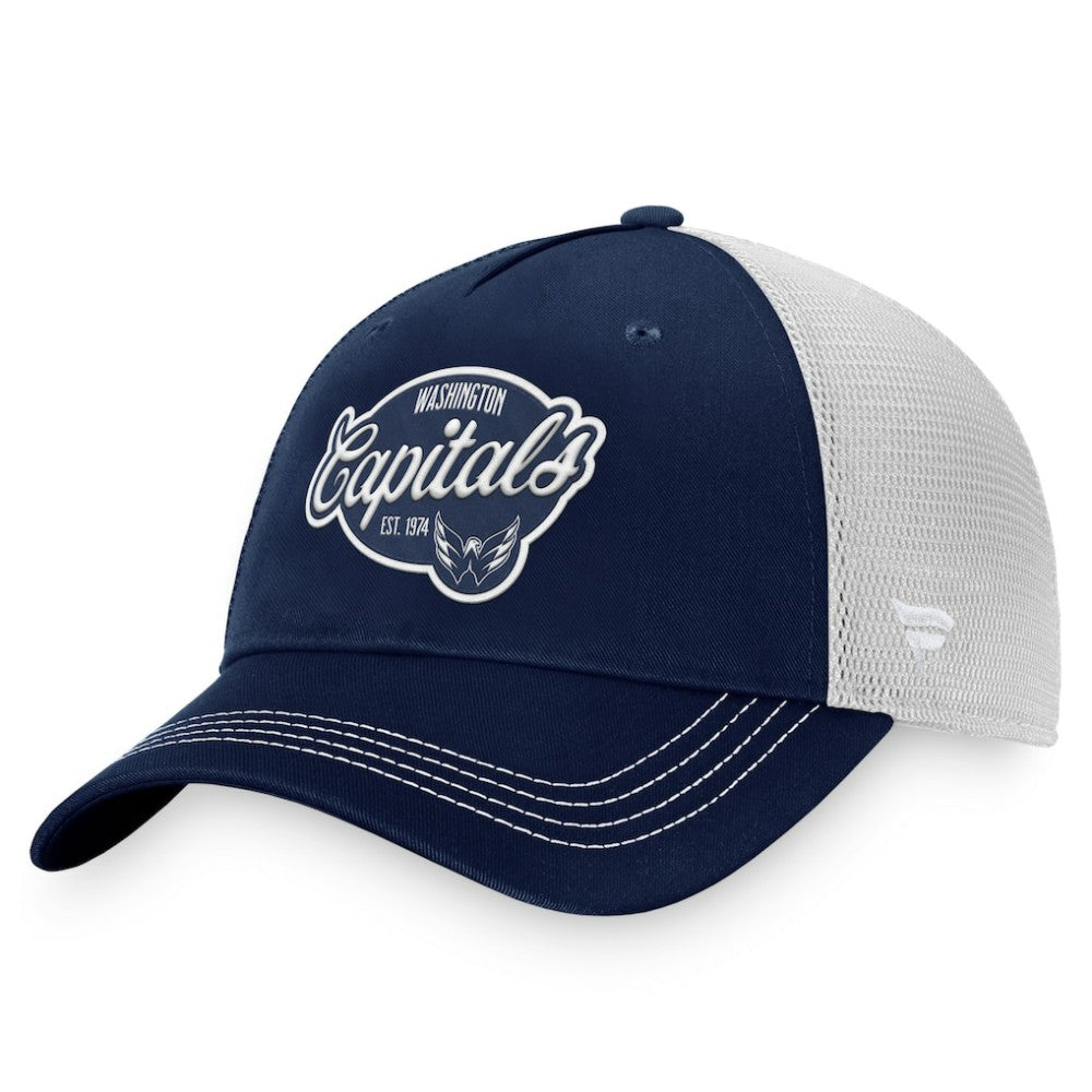 Washington Capitals Fanatics Women's Fundamental Trucker Adjustable Hat
