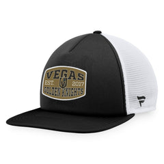 Vegas Golden Knights Fanatics Foam Front Patch Trucker Snapback Hat