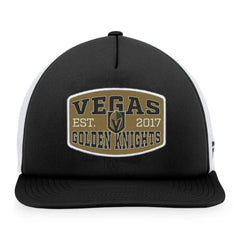 Vegas Golden Knights Fanatics Foam Front Patch Trucker Snapback Hat
