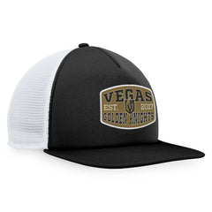 Vegas Golden Knights Fanatics Foam Front Patch Trucker Snapback Hat