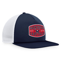 Washington Capitals Fanatics Foam Front Patch Trucker Snapback Hat