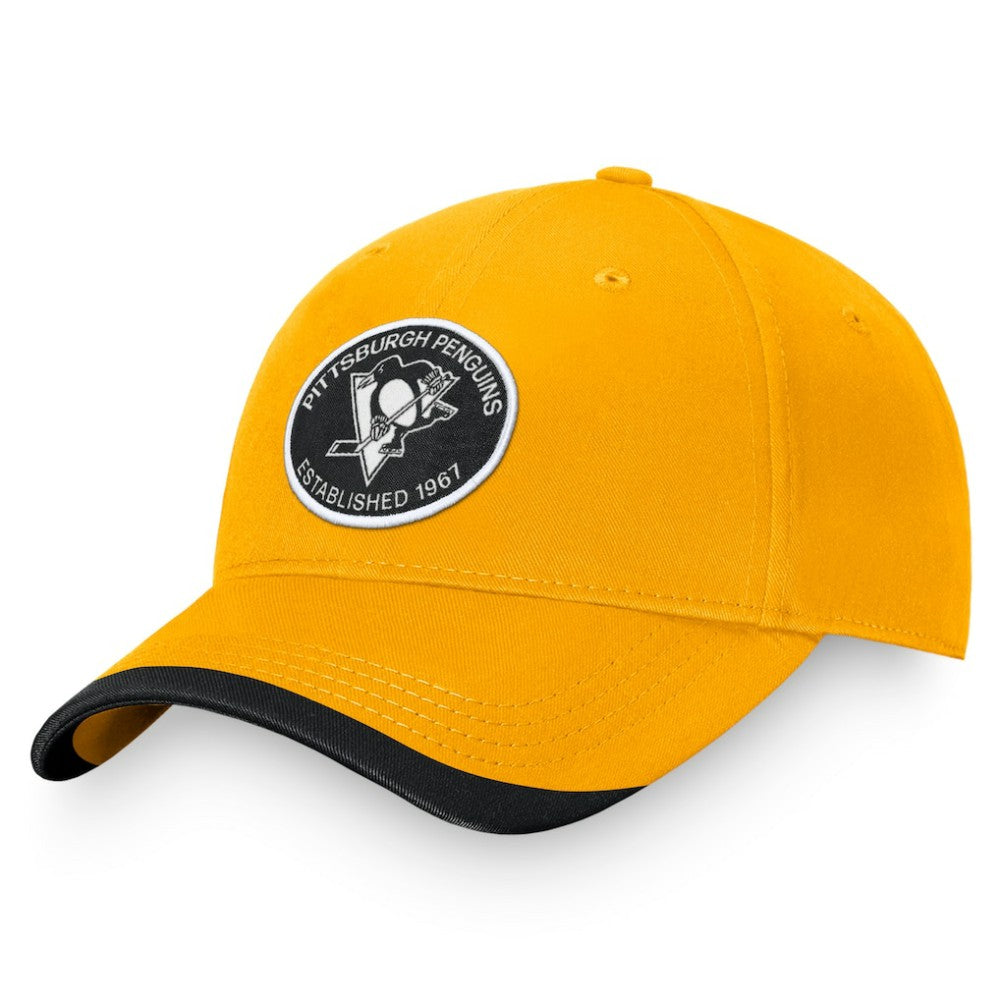 Pittsburgh Penguins Fanatics Fundamental Adjustable Hat