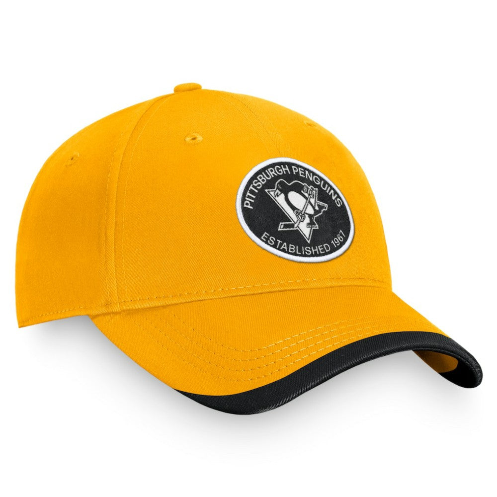 Pittsburgh Penguins Fanatics Fundamental Adjustable Hat