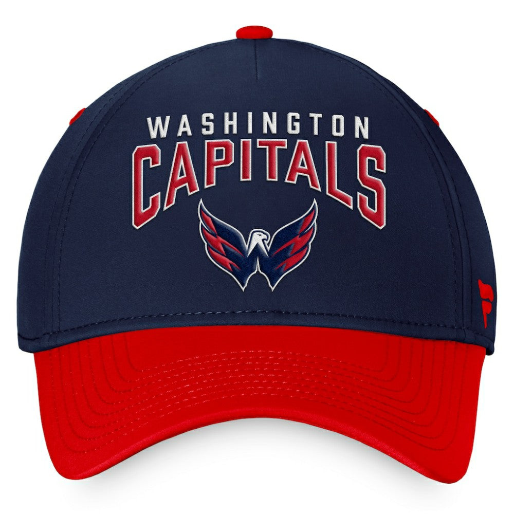 Washington Capitals Fanatics Fundamental 2-Tone Flex Hat