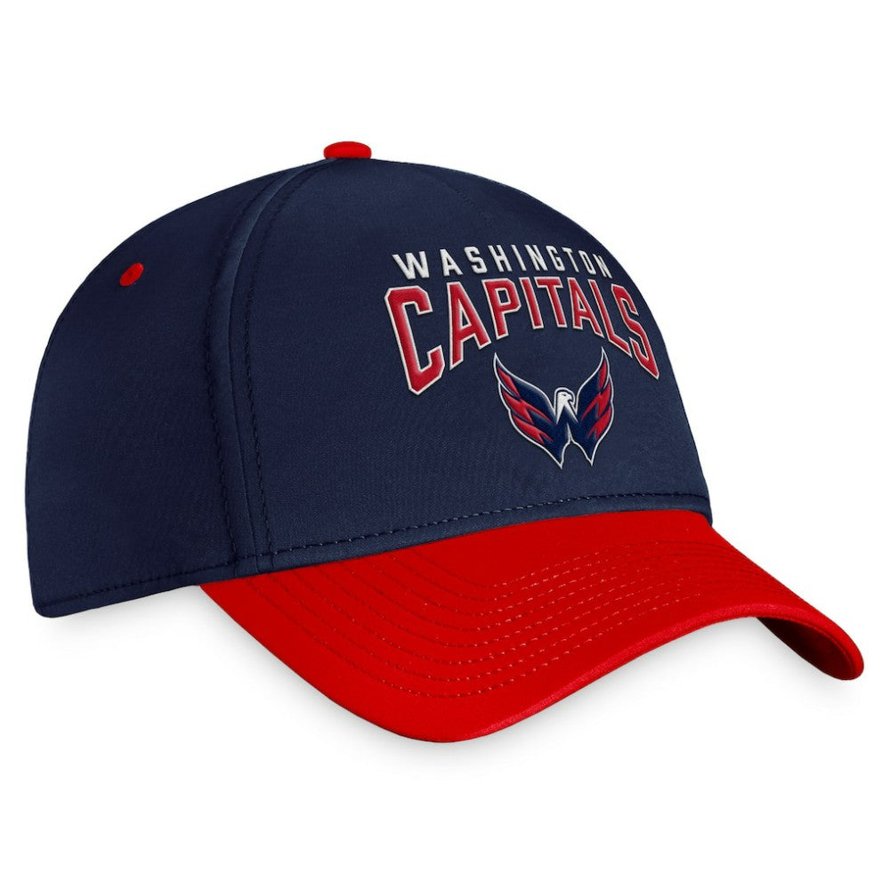 Washington Capitals Fanatics Fundamental 2-Tone Flex Hat