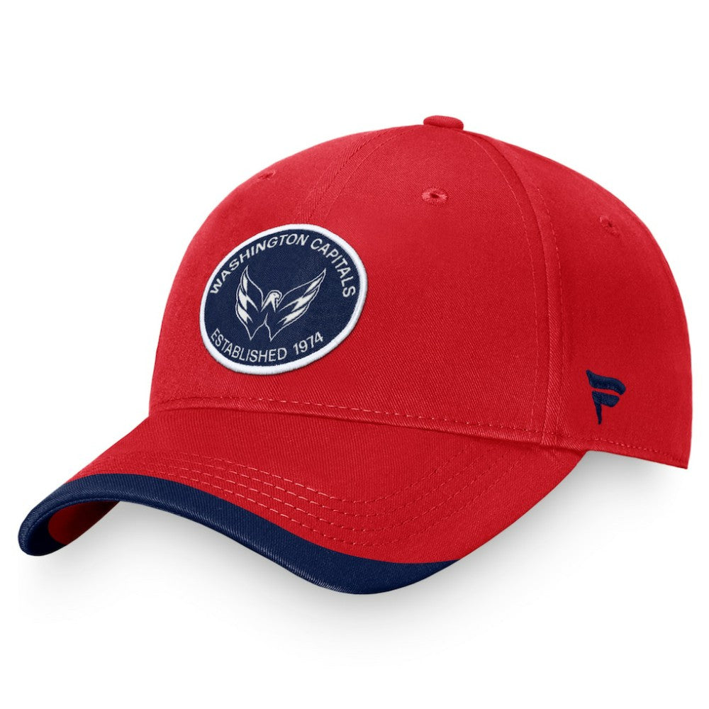 Washington Capitals Fanatics Fundamental Adjustable Hat