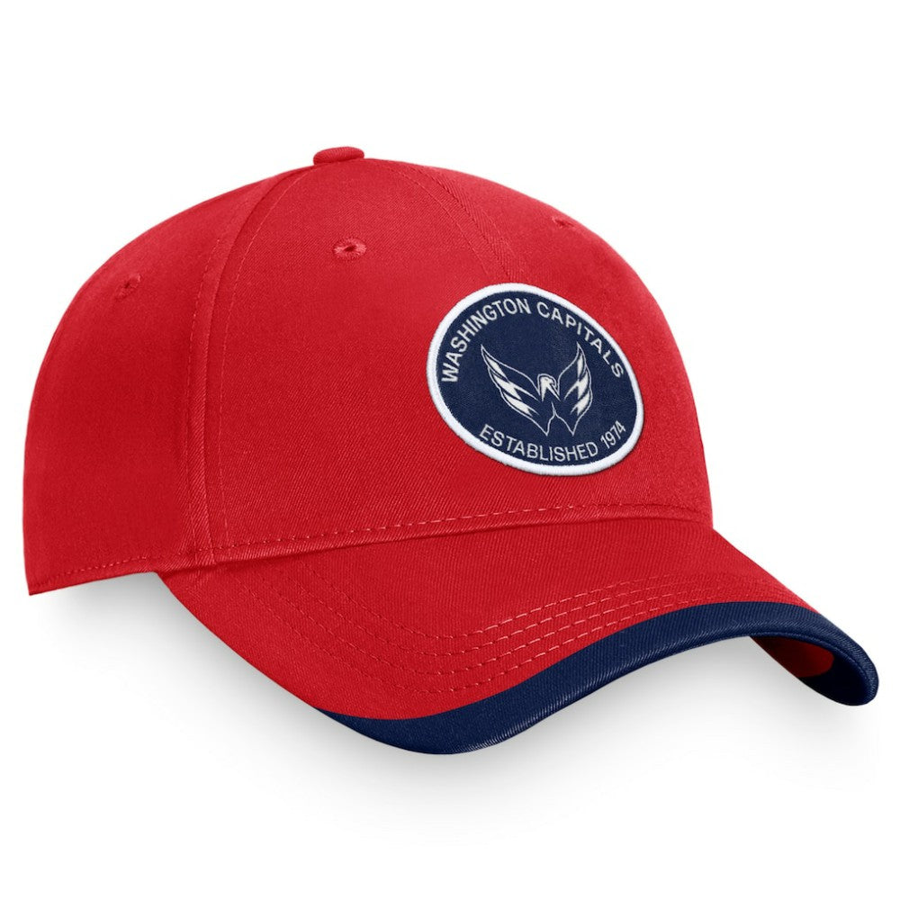 Washington Capitals Fanatics Fundamental Adjustable Hat